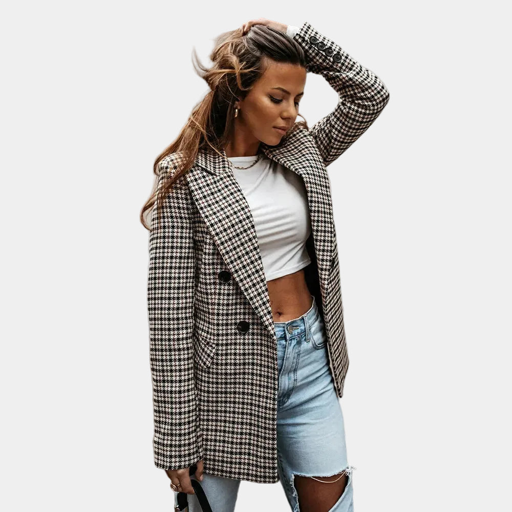 Women’s Check Blazer