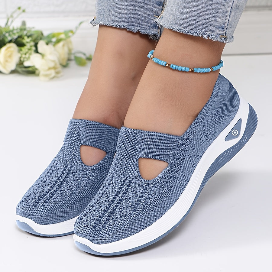 Women’s Knit Slip On Sneakers