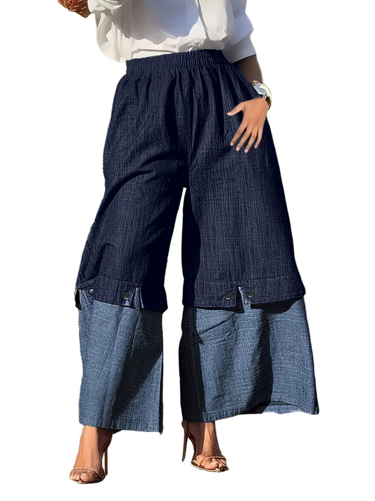 Women’s Layered Wide-Leg Pants