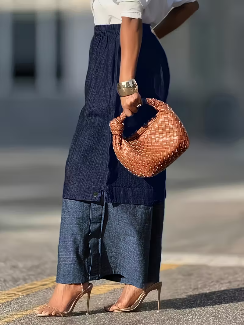 Women’s Layered Wide-Leg Pants