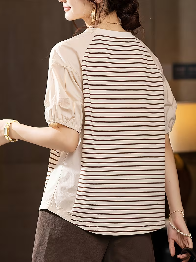 Women’s Striped Raglan T-Shirt