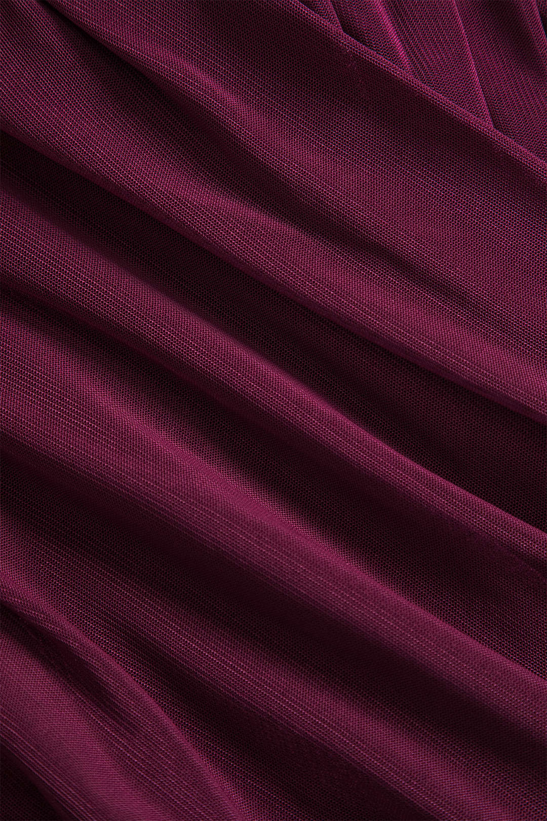 Women’s Ruched Mesh Long Sleeve Crop Top