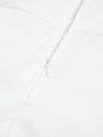 Women’s A-Line Midi Dress with Square Neck