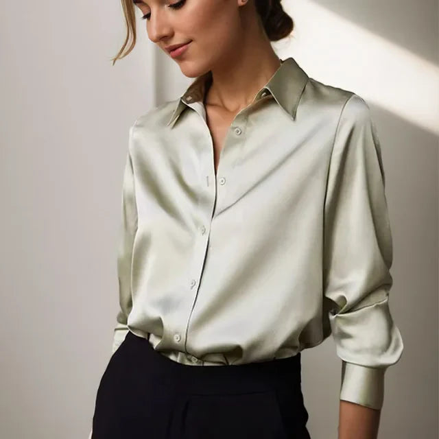 Women’s Long Sleeve Button Shirt