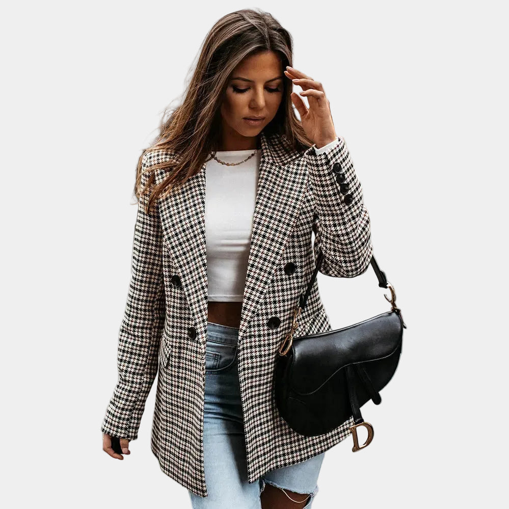 Women’s Check Blazer