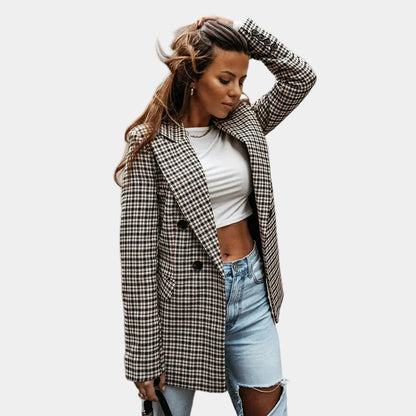Women’s Check Blazer