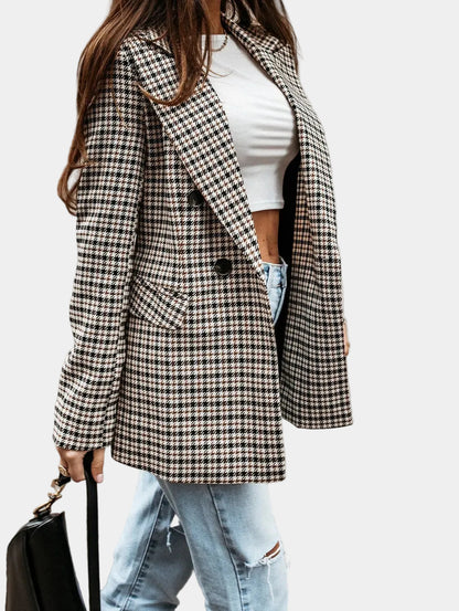 Women’s Check Blazer
