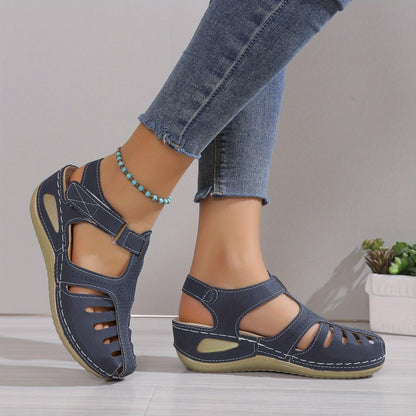 Women’s Closed Toe Cutout Sandals
