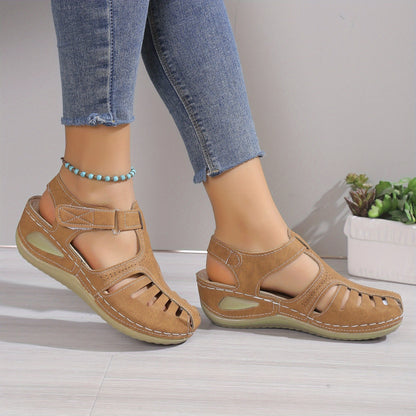 Women’s Closed Toe Cutout Sandals