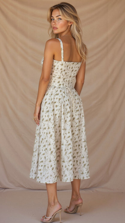 Women’s Corset Midi Dress