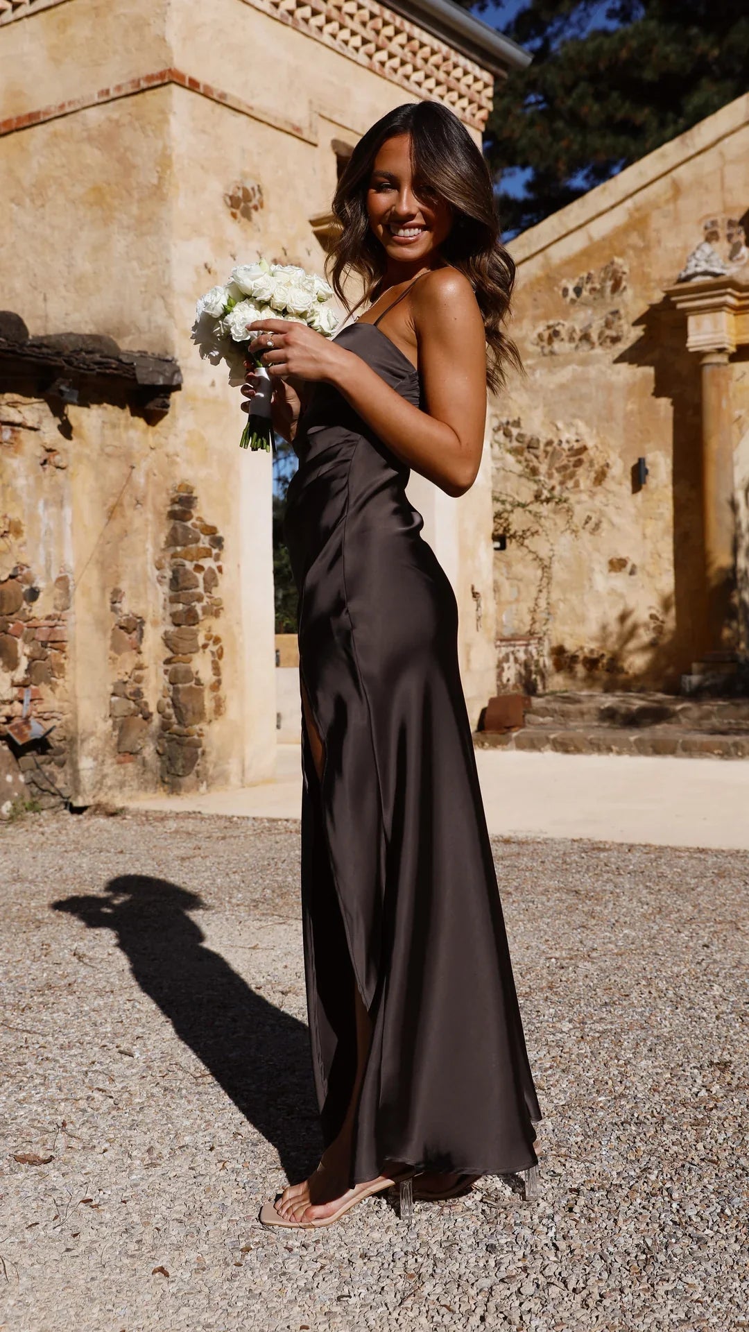 Women’s Cowl Neck Maxi Dress