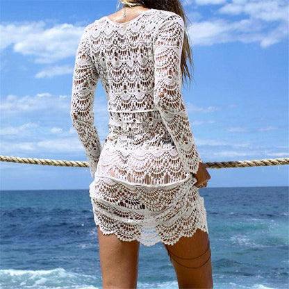 Women’s Crochet Beach Cover Up Dress