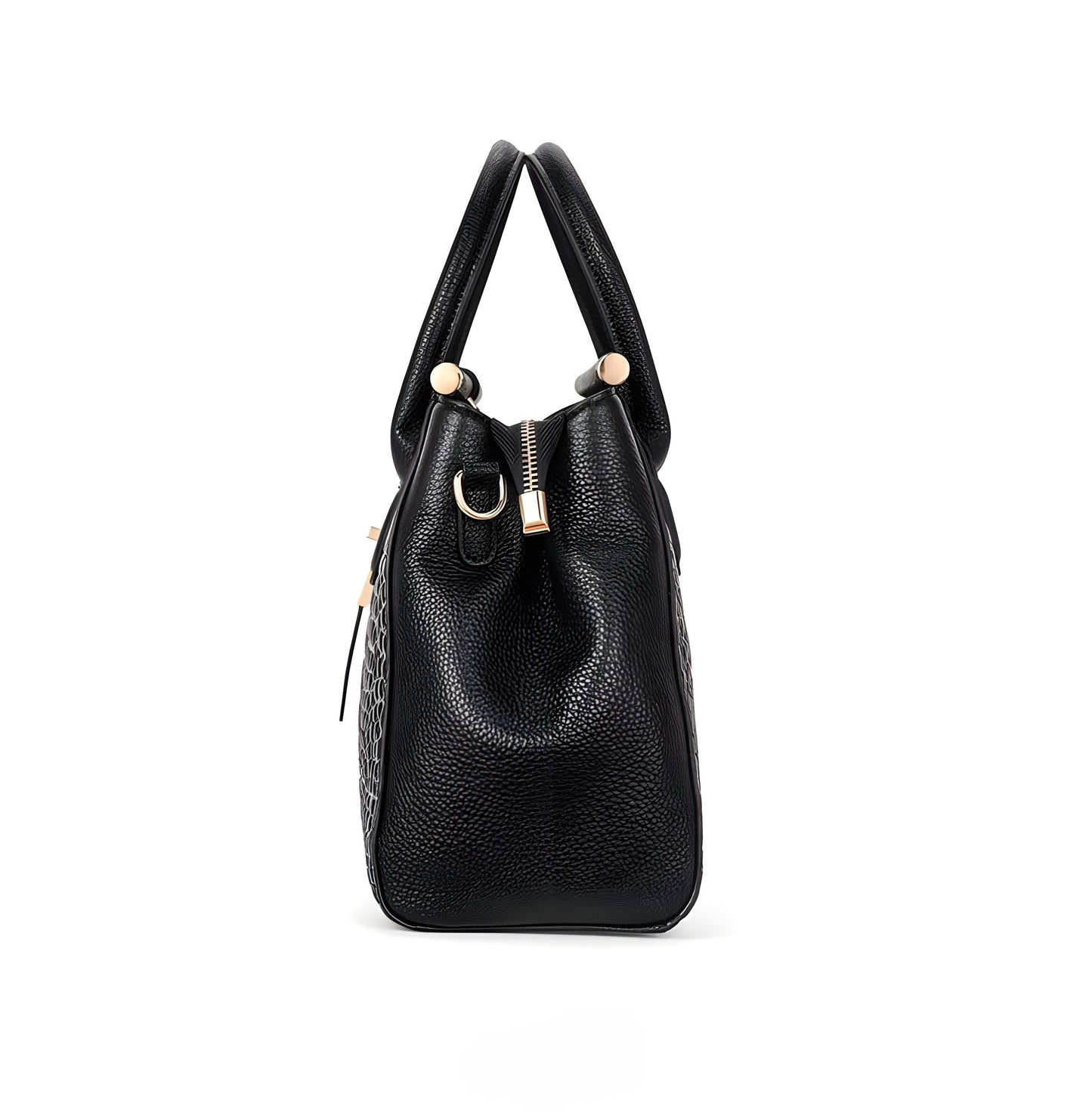 Women’s Embossed Top Handle Bag