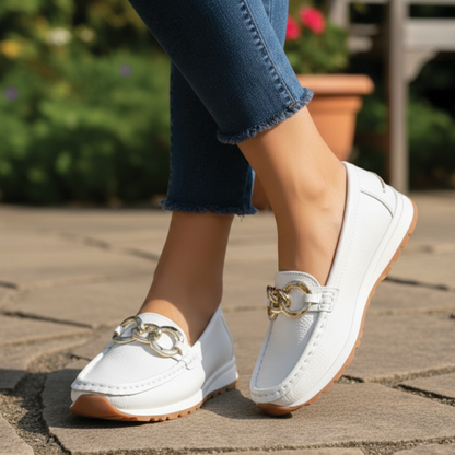 Women’s Flat Buckle Loafers