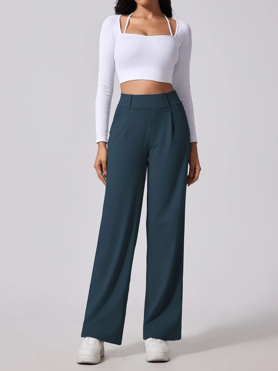 Women’s high waist straight pants