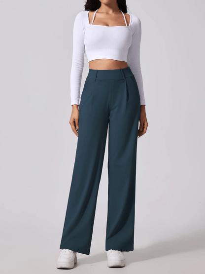 Women’s high waist straight pants