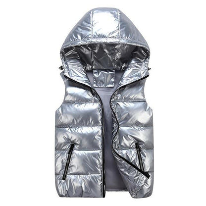 Women’s Hooded Puffer Vest