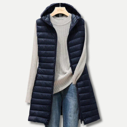 Women’s Hooded Quilted Vest