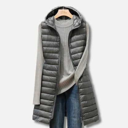 Women’s Hooded Quilted Vest