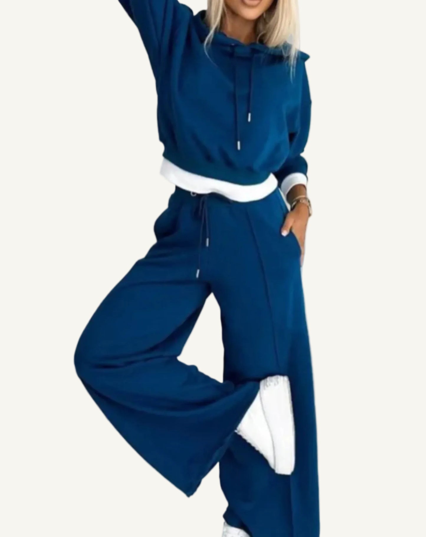 Women’s Hoodie Wide Leg Pants Set