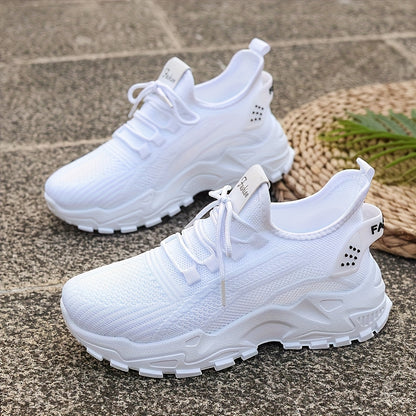 Women’s Knit Lace-Up Sneakers