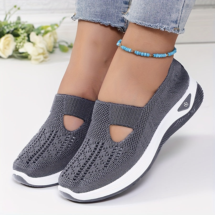 Women’s Knit Slip On Sneakers