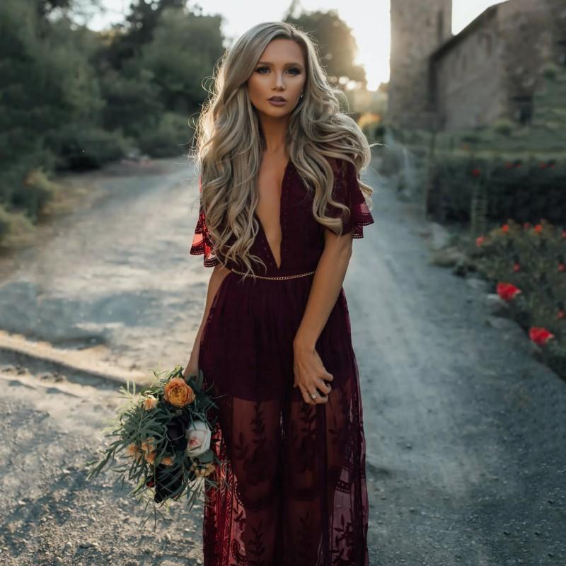 Women’s Lace Maxi Dress