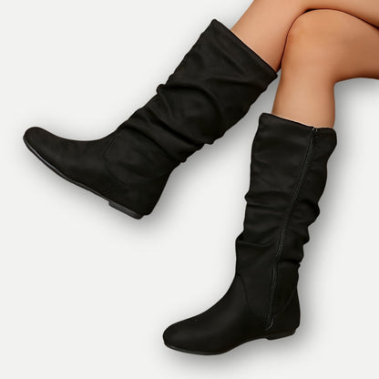 Women’s Mid Calf Side Zip Boots