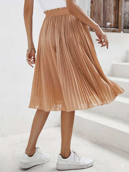 Women’s Pleated Midi Skirt