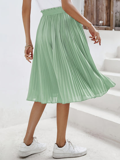 Women’s Pleated Midi Skirt