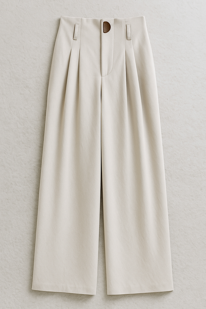Women’s Pleated Wide Leg Trousers