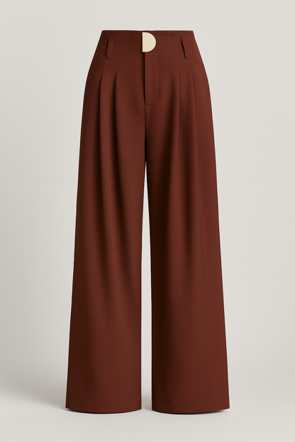 Women’s Pleated Wide Leg Trousers