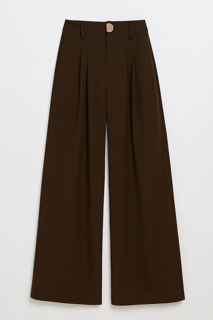 Women’s Pleated Wide Leg Trousers