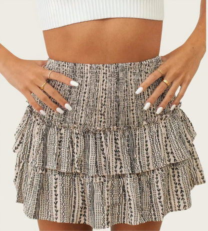 Women’s Ruffle Mini Skirt