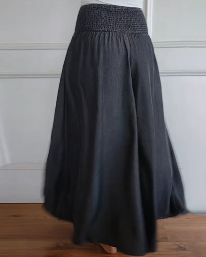 Women’s Smocked Wide Leg Pants
