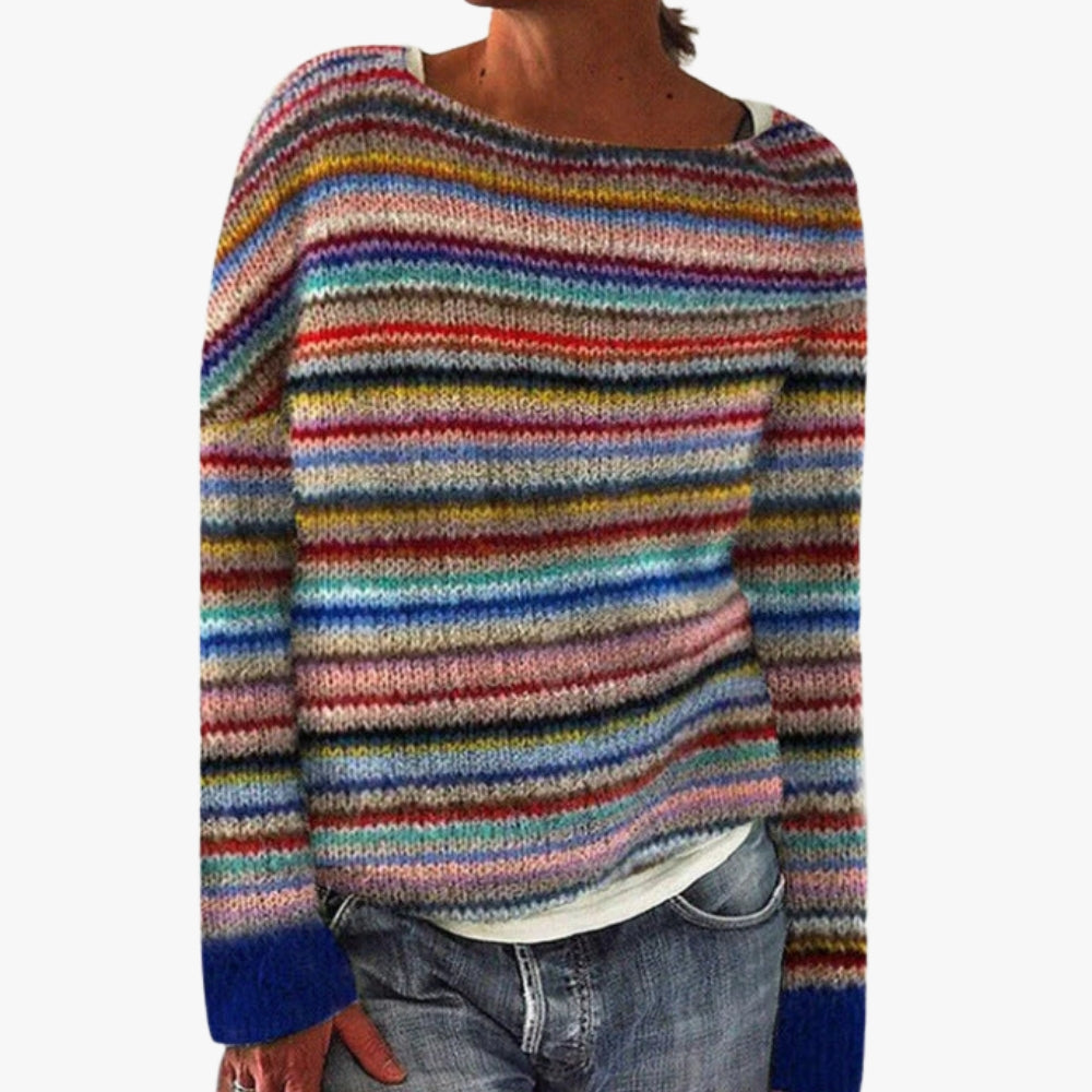 Women’s Striped Knit Sweater