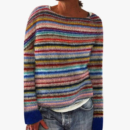 Women’s Striped Knit Sweater