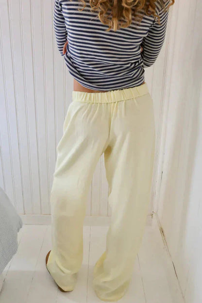 Women’s Striped Wide Leg Pants