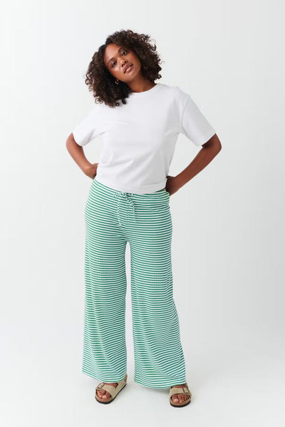Women’s Striped Wide Leg Pants