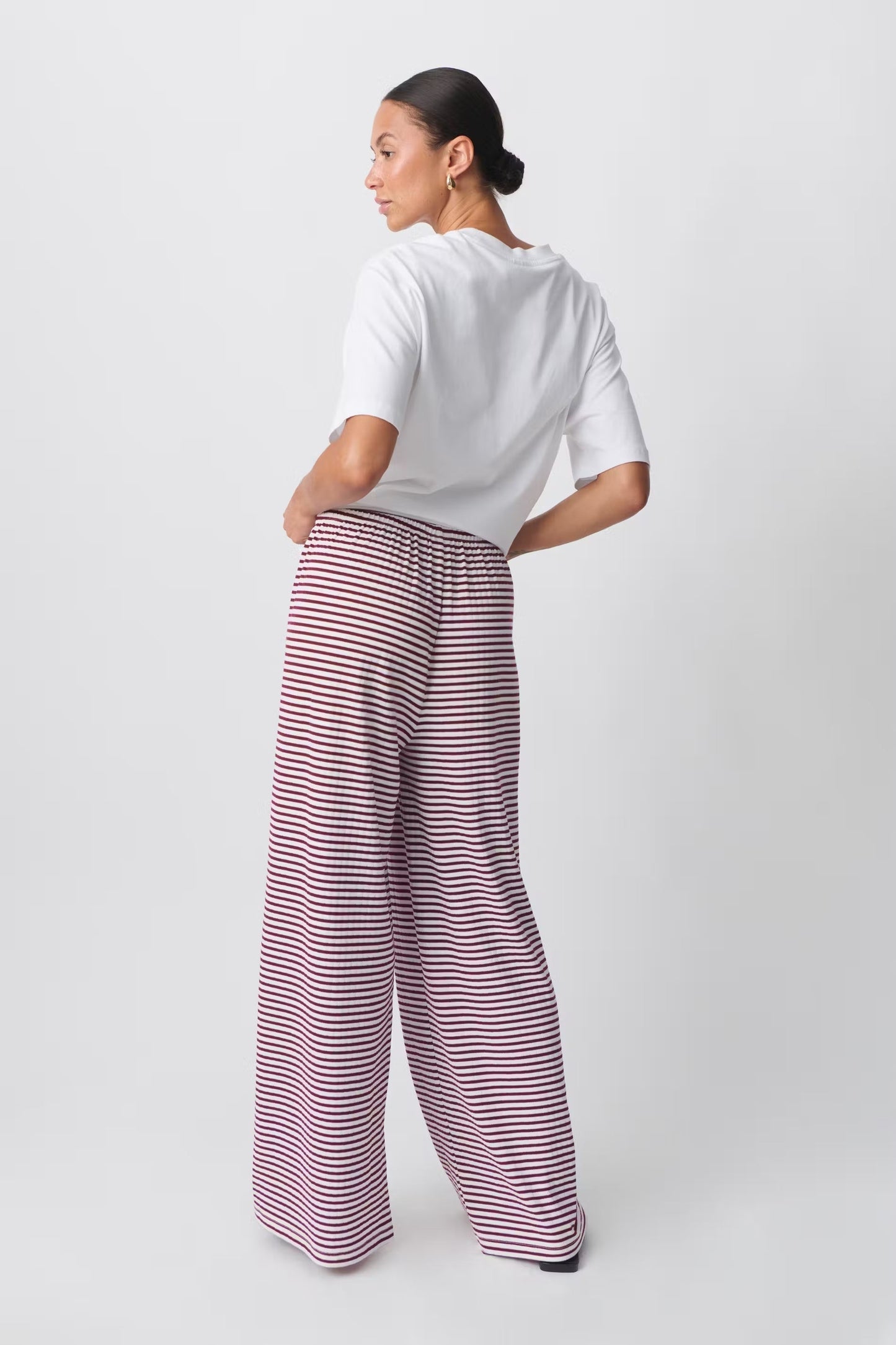 Women’s Striped Wide Leg Pants