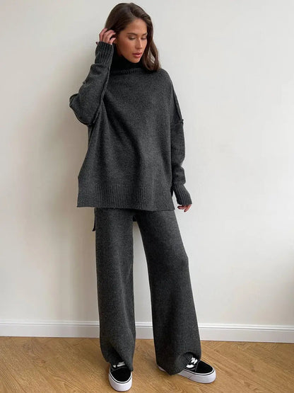 Women’s Turtleneck Knit Set