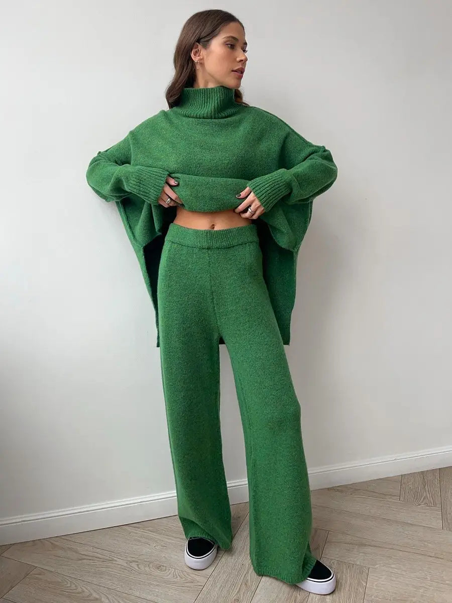 Women’s Turtleneck Knit Set
