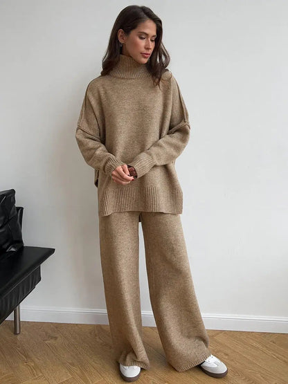 Women’s Turtleneck Knit Set