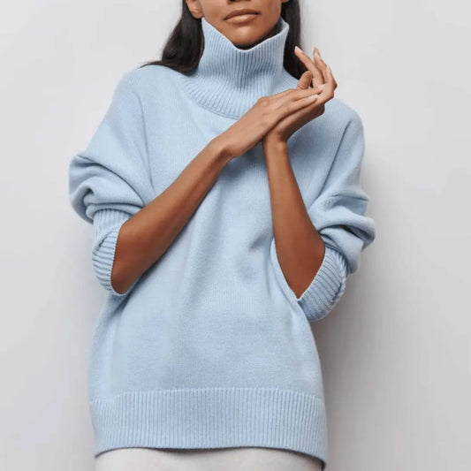 Women’s Turtleneck Knit Sweater