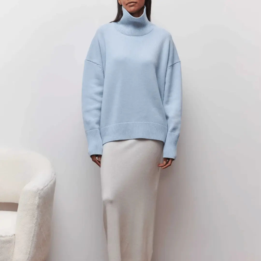 Women’s Turtleneck Knit Sweater